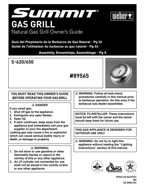 GAS GRILL - Ashwood Hearth & Home Energy & Fireplace