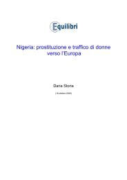 Nigeria: prostituzione e traffico di donne verso l ... - Amici di Lazzaro