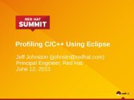 Profiling C/C++ Using Eclipse - WordPress.com - Red Hat Summit