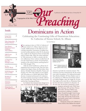 Our Preaching_Vol2 Iss2.qxd - Dominican Sisters of Amityville