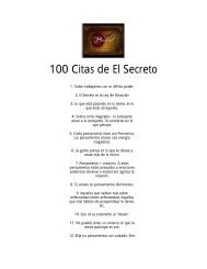 100 Citas de El Secreto - Colombia Lo Mejor