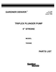 TEE Parts Manual - C & B Pumps and Compressors