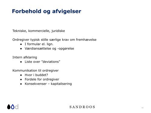 Udbud - Sandroos Advokatfirma