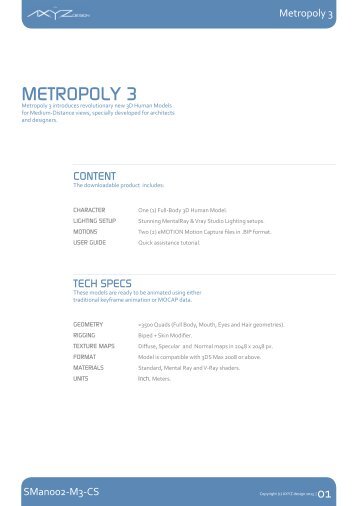 METROPOLY 3 - AXYZ design