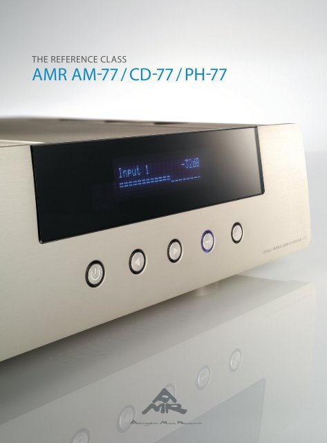 AMR AM 77 / CD 77 / PH 77 - Norsk Hi-Fi Center