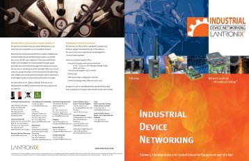 Brochure_InLantronix_dustrial-Device-Networking - CST Electronics