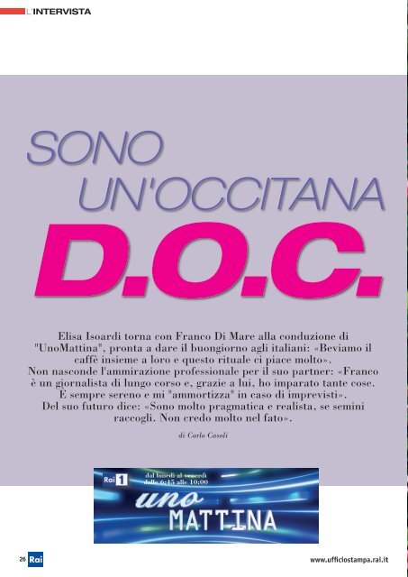 Scarica PDF - Ufficio Stampa Rai - Rai.it