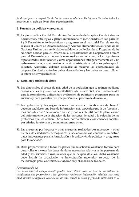 PLAN DE ACCIÃN INTERNACIONAL DE VIENA SOBRE EL ...