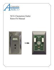 NCG Chemetron Outlet Retro-Fit Manual - KSM-MEDICAL.com
