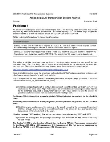 Solution A3 - Air Transportation Systems Lab (ATSL)