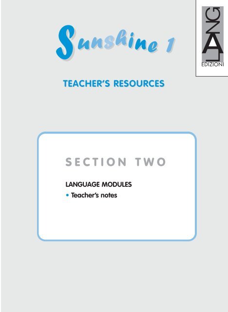 TEACHER'S RESOURCES