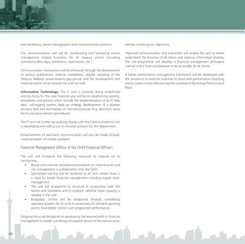 Finance Annual Report 2007-2008 - Gauteng Online