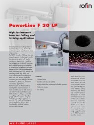 PowerLine F 30 LP - Rofin