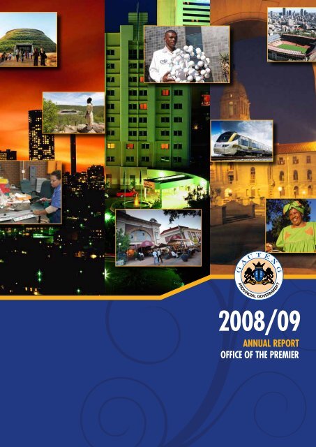 AnnuAl RepoRt office of the pRemieR - Gauteng Online