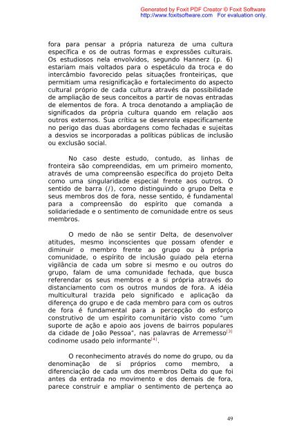 abril de 2004 - CCHLA - Universidade Federal da ParaÃ­ba