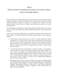 MINUTA SEDINTEI CONSILIULUI ADMINISTRATIEI ... - AFCN