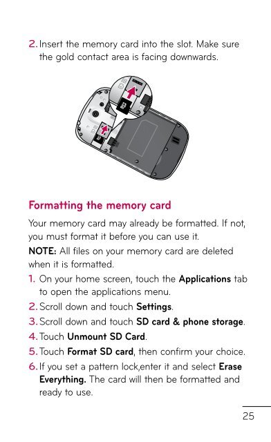 LG Doubleplay Manual - Cell Phones Etc.