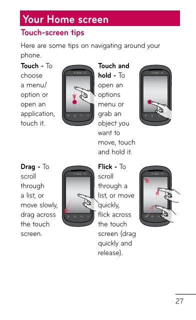 LG Doubleplay Manual - Cell Phones Etc.