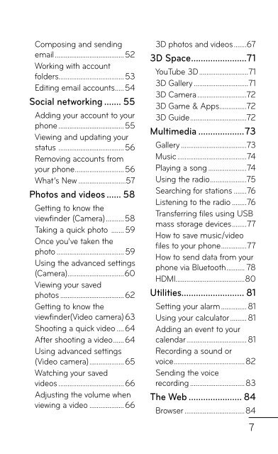 LG Doubleplay Manual - Cell Phones Etc.