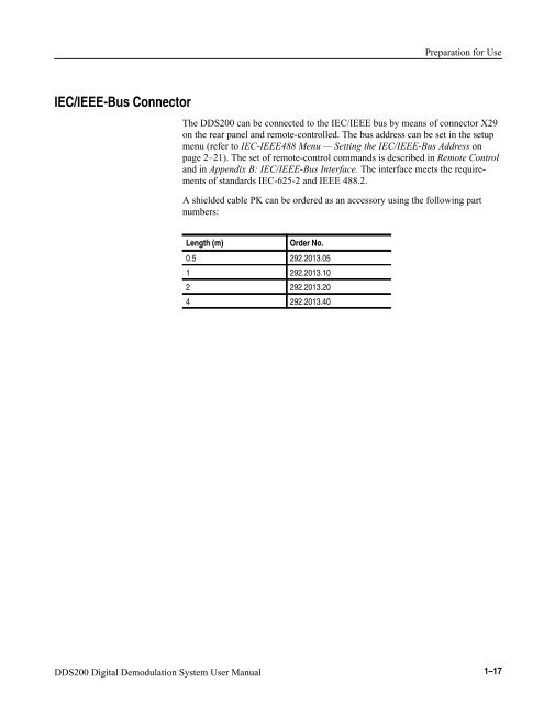 User Manual DDS200 Digital Demodulation System 070-9952-00