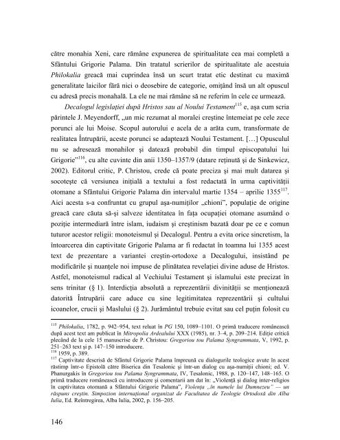 ANUARUL ACADEMIC 2003-2004 - Facultatea de Teologie "Andrei ...