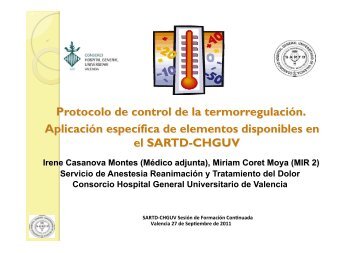 CASANOVAS-Anestesia y Termoregulacion-Monitorizacion ...