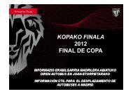 KOPAKO FINALA 2012 FINAL DE COPA - Athletic Club