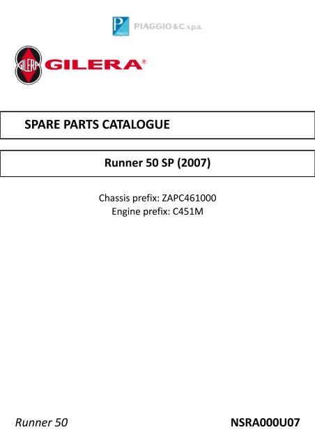 SPARE PARTS CATALOGUE