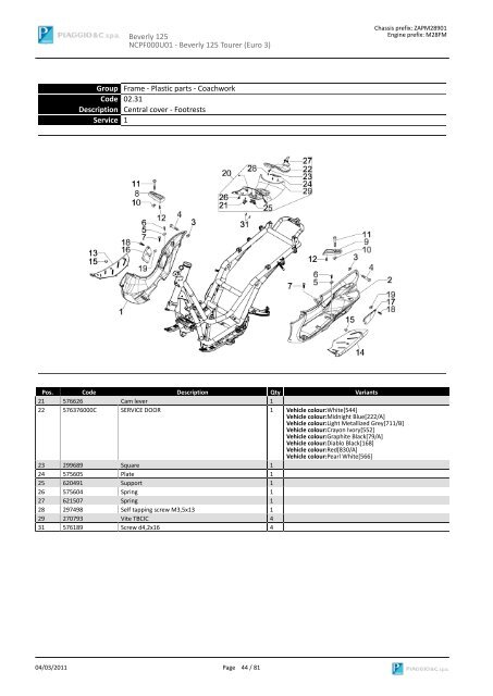 SPARE PARTS CATALOGUE