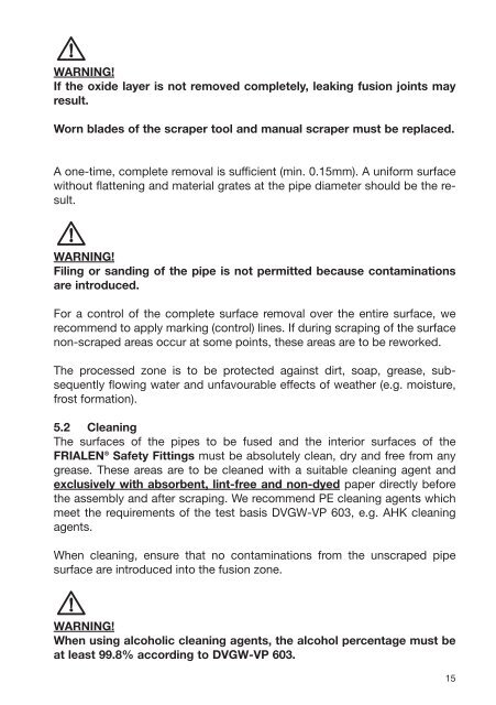 Friatec Electrofusion Assembly Instructions