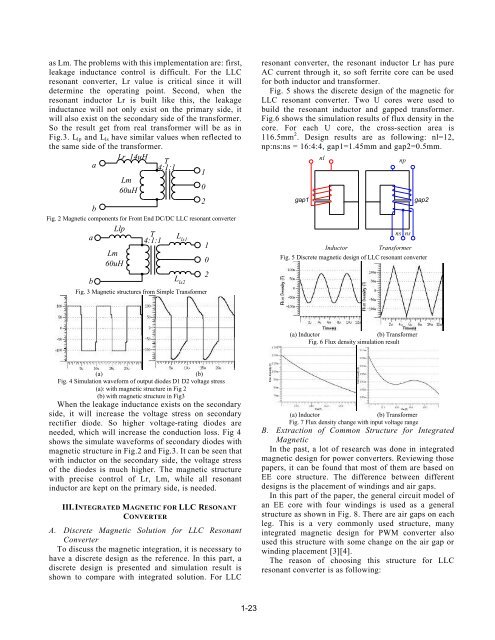 Integrated Magnetic for LLC Resonant Converter - CPES