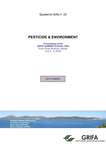 PESTICIDE & ENVIRONMENT - Gruppo di Ricerca Italiano ...