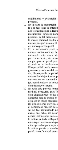 Código Procesal Penal de la República del ... - Poder Judicial