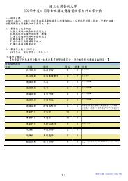 國立臺灣藝術大學102學年度日間學士班圖文傳播 ... - 國立台灣藝術大學