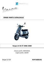 SPARE PARTS CATALOGUE - Scooter Tyres