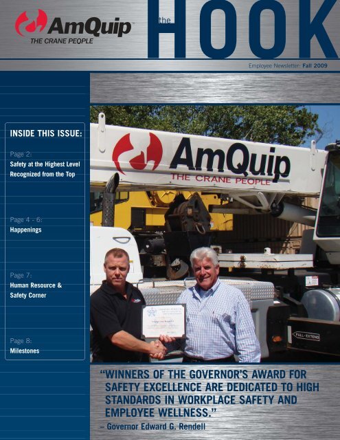 Fall 2009 Newsletter - AmQuip