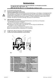 Betriebsanleitung - Rifox-Hans Richter GmbH