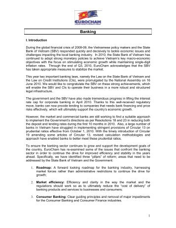 Banking Position Paper 2010