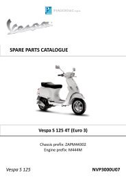 SPARE PARTS CATALOGUE - Scooter Tyres