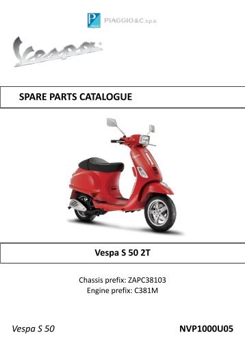 SPARE PARTS CATALOGUE - Scooter Tyres