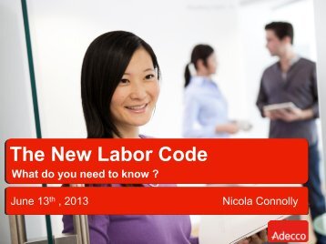 The New Labor Code