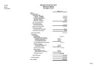 Balance Sheet - Bayside Family Day Care