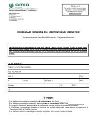 Modulo 4 compostaggio domestico - Amia