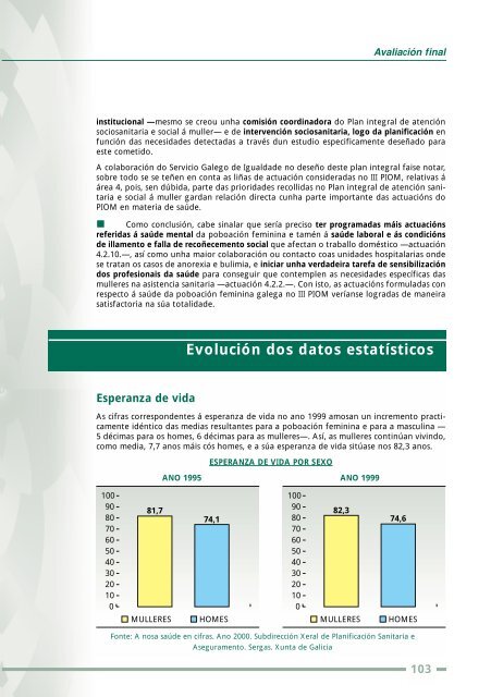 III Plan de igualdade de oportunidades das - Mulleres en Galicia