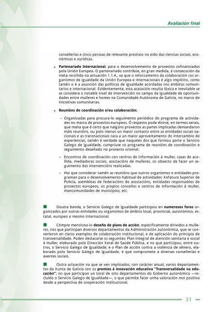 III Plan de igualdade de oportunidades das - Mulleres en Galicia