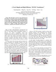 A Novel Simple and High Efficiency “DC/DC Transformer” - CPES