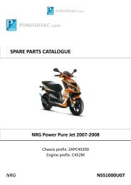 SPARE PARTS CATALOGUE - Scooter Tyres