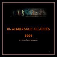 EL ALMANAQUE DEL ESPÃA 2009 - revista aainteligencia