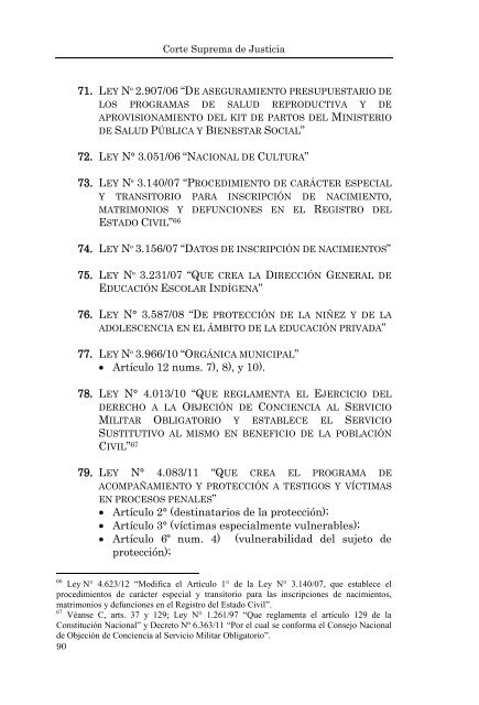 BENEFICIARIOS DE LAS 100 REGLAS DE BRASILIA - Poder Judicial