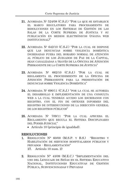 BENEFICIARIOS DE LAS 100 REGLAS DE BRASILIA - Poder Judicial